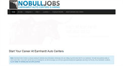 Desktop Screenshot of nobulljobs.com